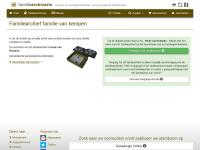 Screenshot van website