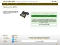 Screenshot van website