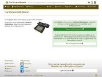 Screenshot van website